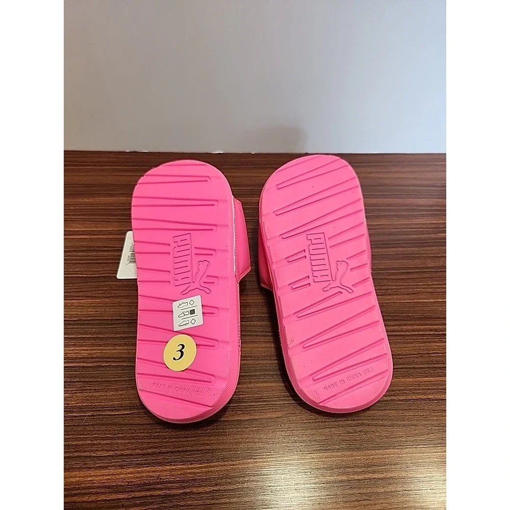 NEW PUMA COOL CAT KNOCKOUT‎ PS KIDS 3C YOUTH SLIDE SANDALS